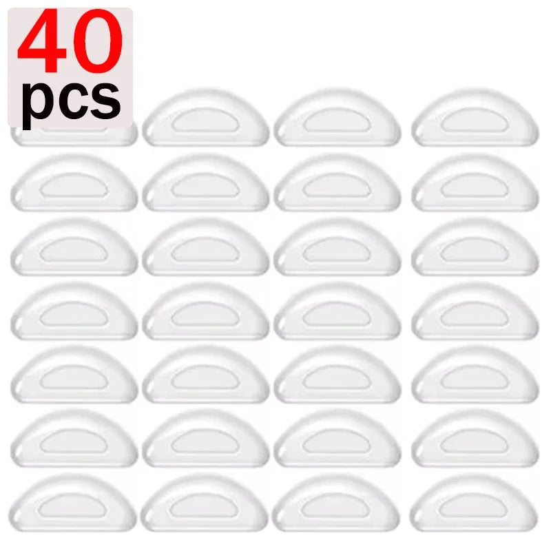 Adhesive Silicone Nose Pads for Glasses – 10 or 60 Pack