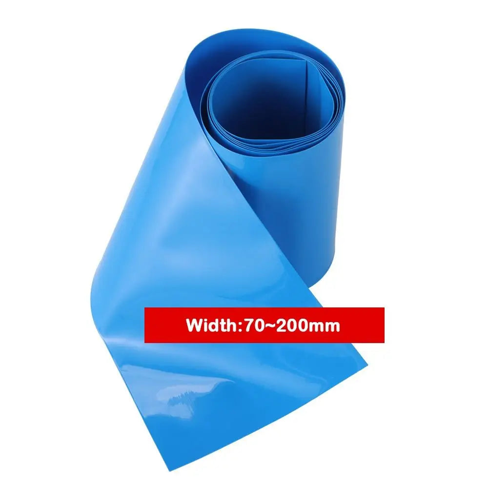 PVC Heat Shrink Tube 1M – 18650 Battery Wrap 70–200mm