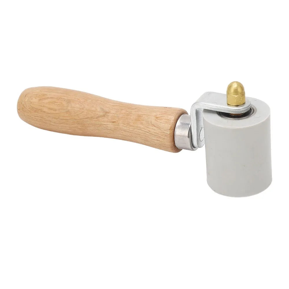 Silicone Seam Roller 37mm – HSS Bearing, 260°C, Beechwood Handle