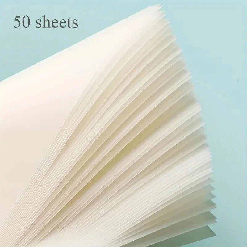 Transparent Waterproof Sticky Note Pad – 50 Sheet Self-Adhesive
