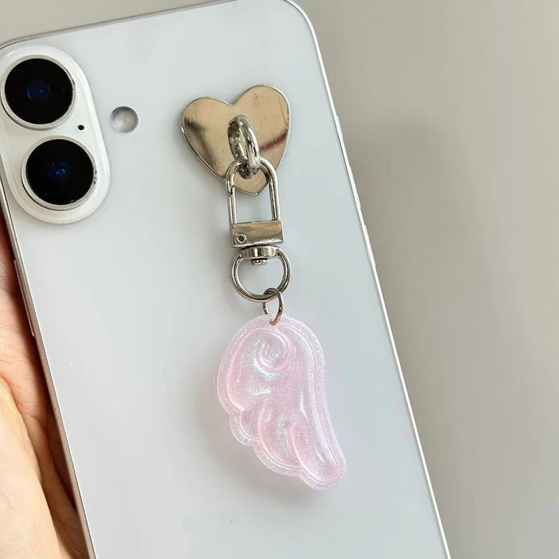 Y2K Angel Wings Keychain Phone Charm & Bag Pendant | Cute