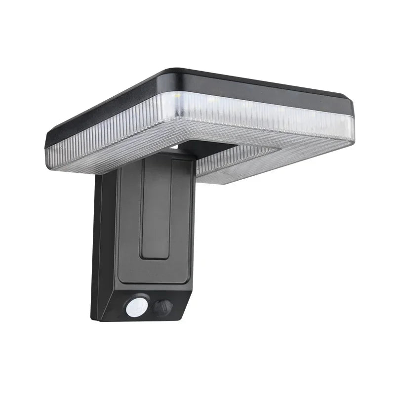Solar LED Wall Light 120° Foldable Motion Sensor – IP65 Outdoor