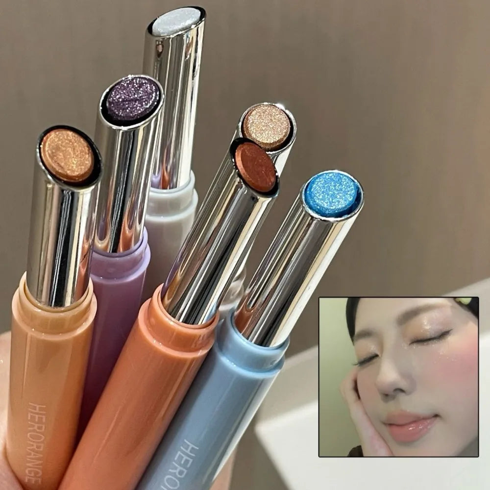 Shimmer Highlight Eyeshadow Pen – Smoky Purple Glow Stick