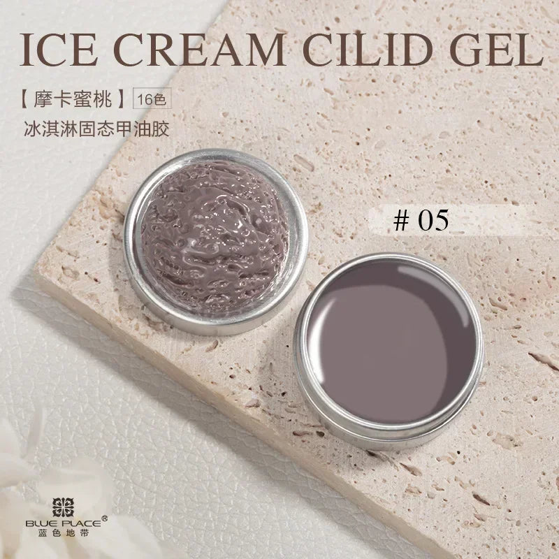Handaiyan 64 Colors Solid Nail Polish Gel – Ice Cream Texture