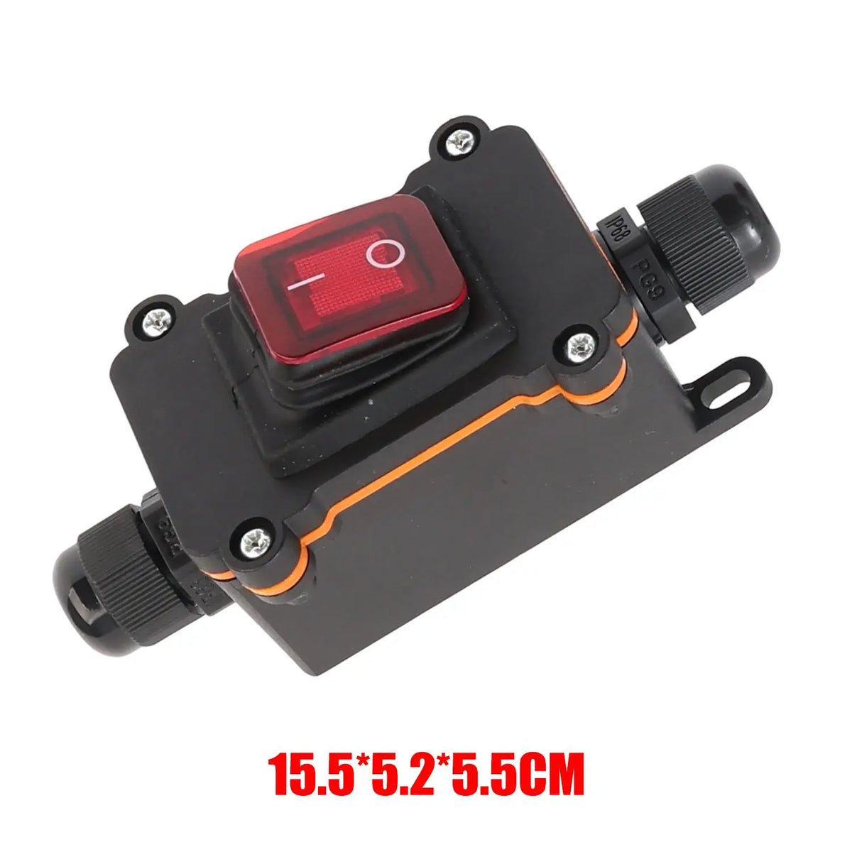 IP67 Waterproof Inline Switch 12V DC 20A Heavy Duty Power Switch