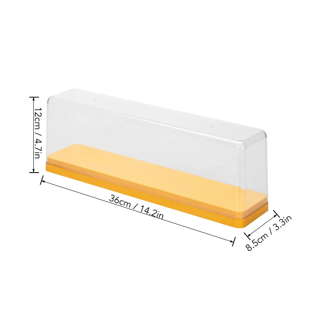 Stackable Action Figure Storage Box – Clear Display Case