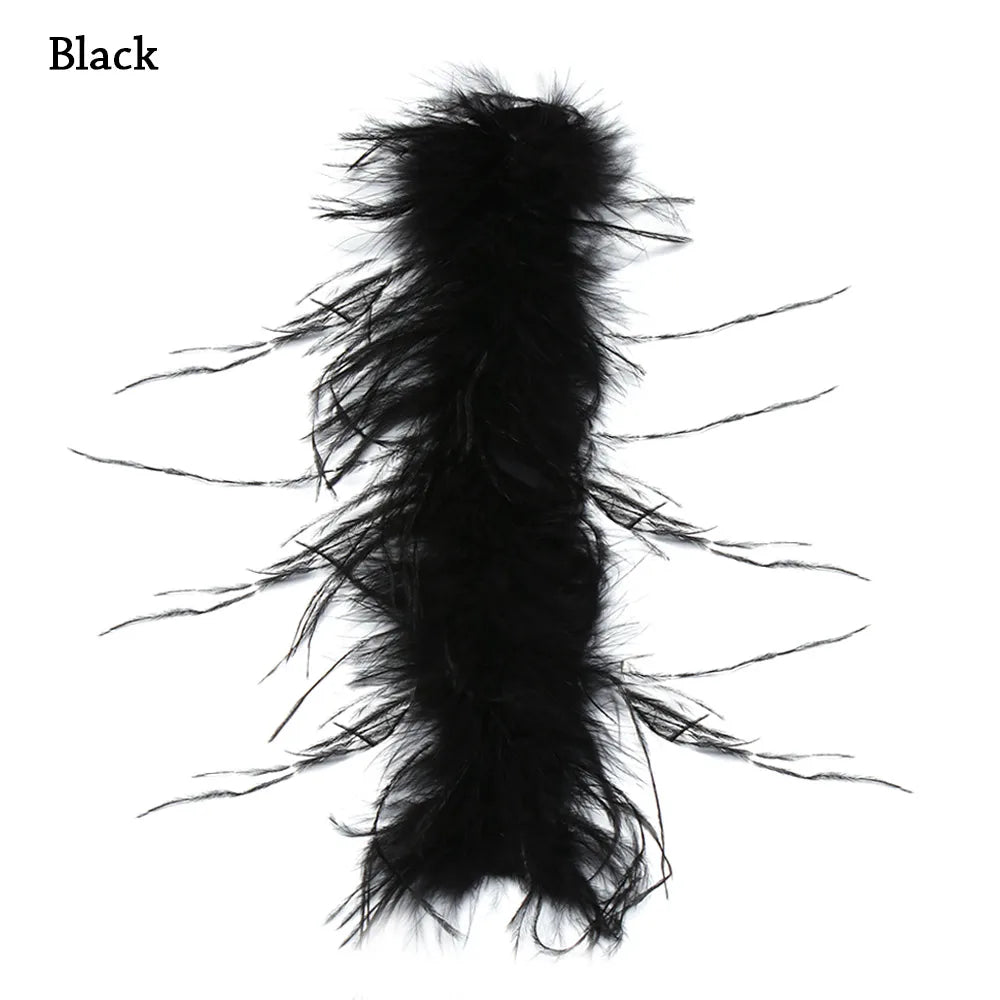 Ostrich Feather Slap Bracelet – Kids Party Wristband & Hair Ring