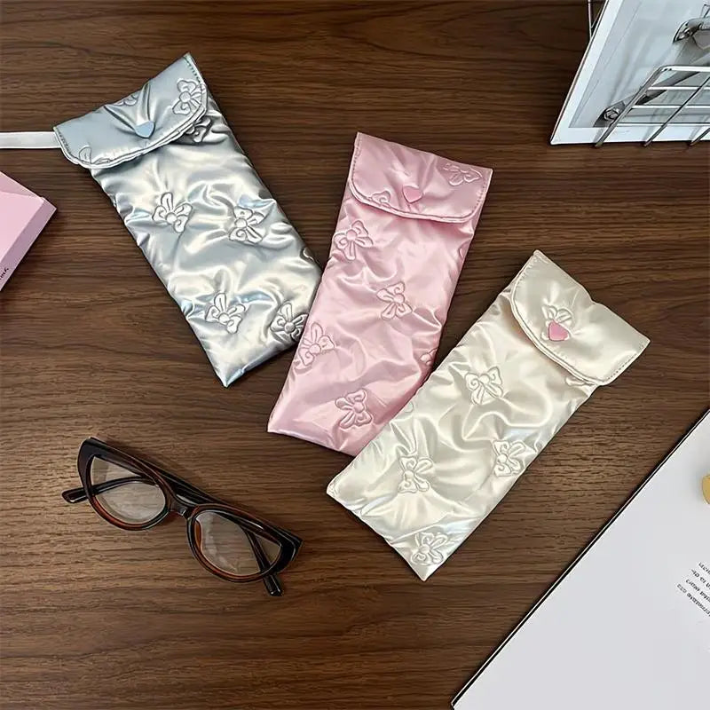 Drawstring Eyeglass & Phone Storage Bag – Soft Padded Case