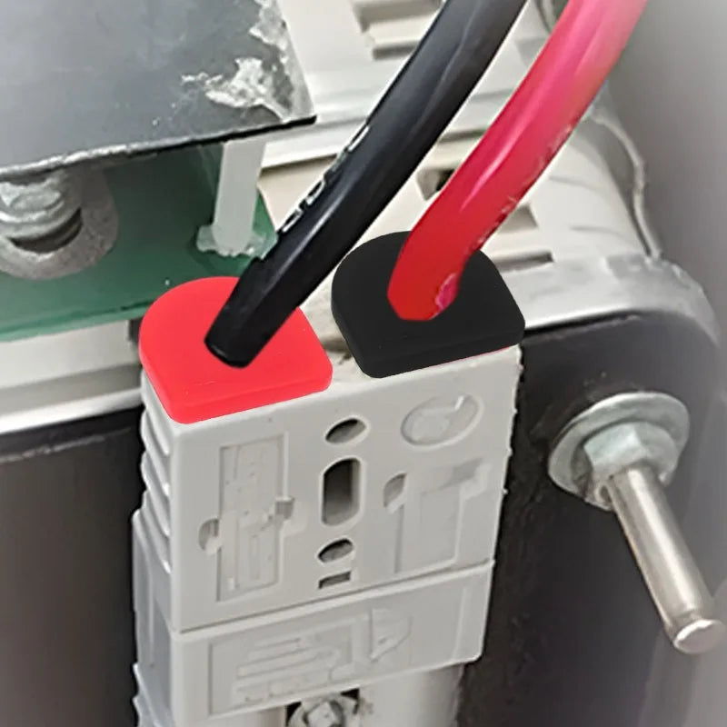 Silicone Dust Plugs for 50A Anderson Connectors – Red & Black