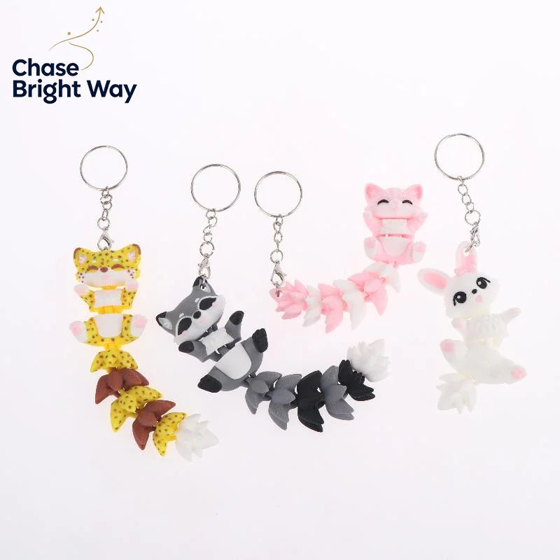 3D Printed Articulated Animal Ornament – Hanging Decoration