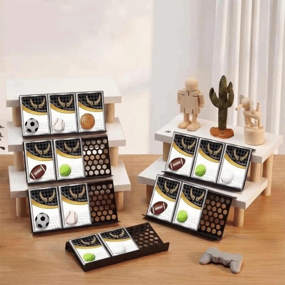 Acrylic Trading Card Display Riser – Matte Black Stand Organizer
