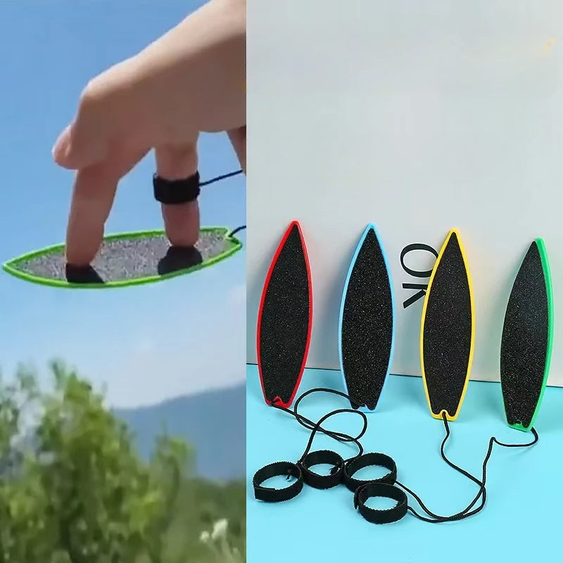 Mini Finger Surfboard Toy – Fun Air Pressure Trick Board 1–5 Pack