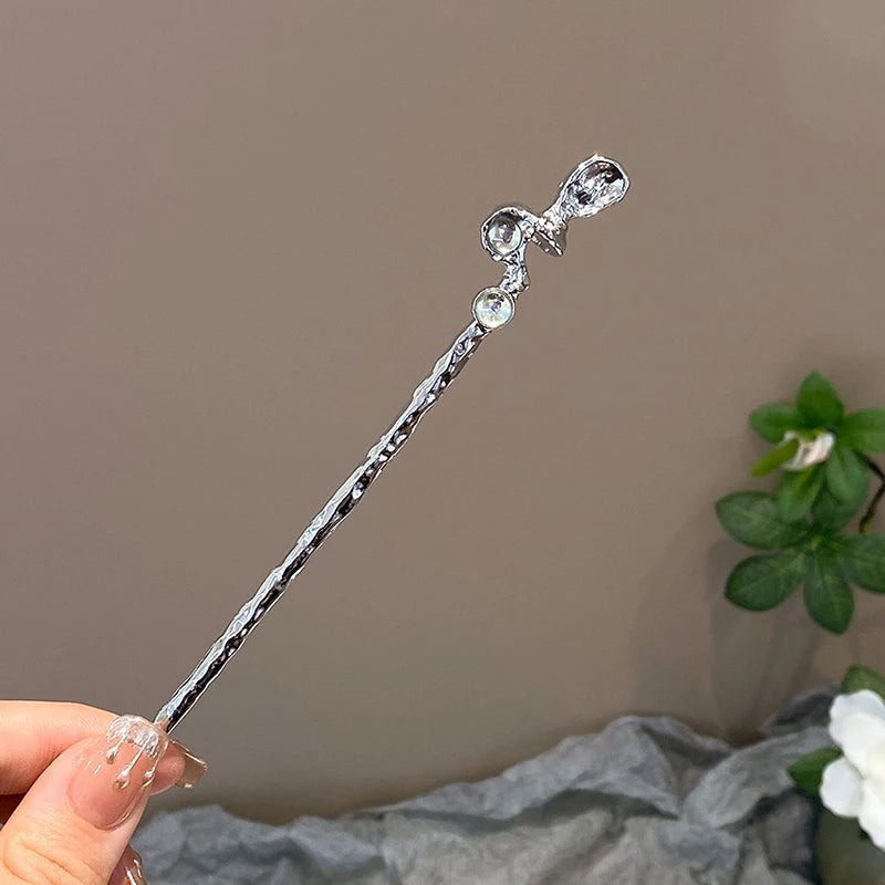 Vintage Chinese Handmade Hair Stick – Elegant Alloy Hairpin