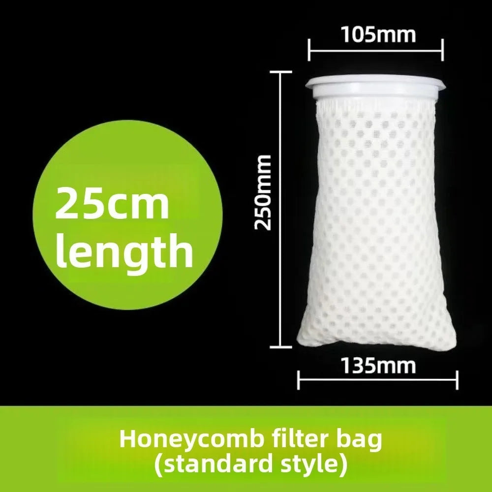 Reusable Aquarium Filter Bag with Frame – Dry & Wet Separation