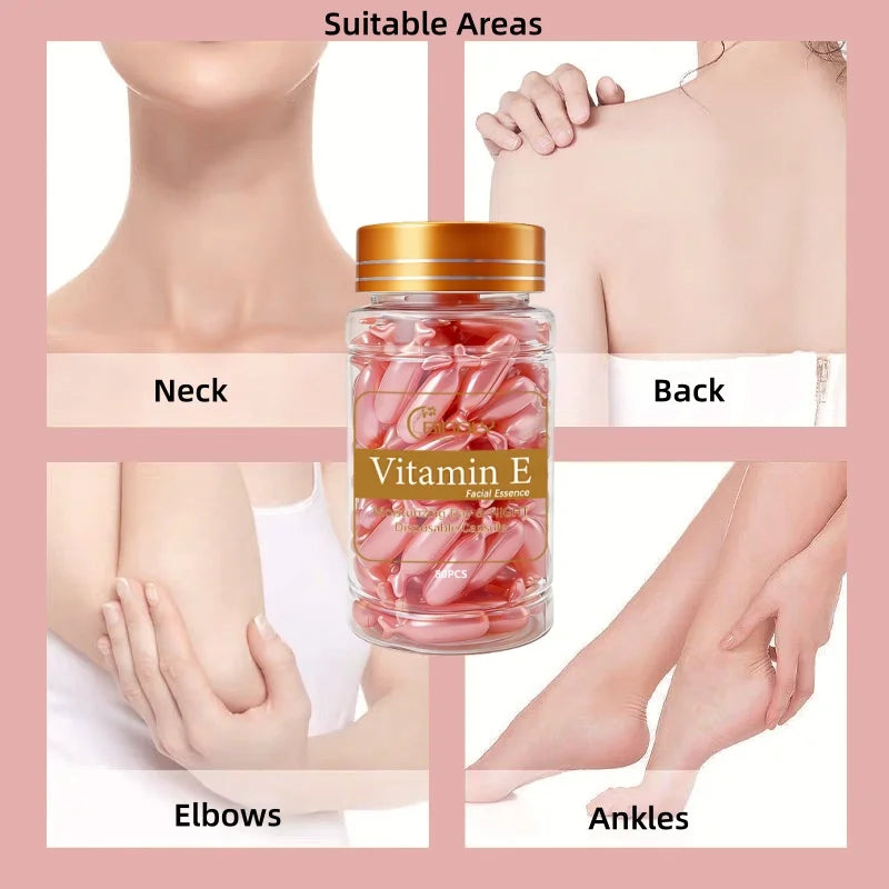 Vitamin E Facial Essence Capsules – Hydrating & Firming Serum