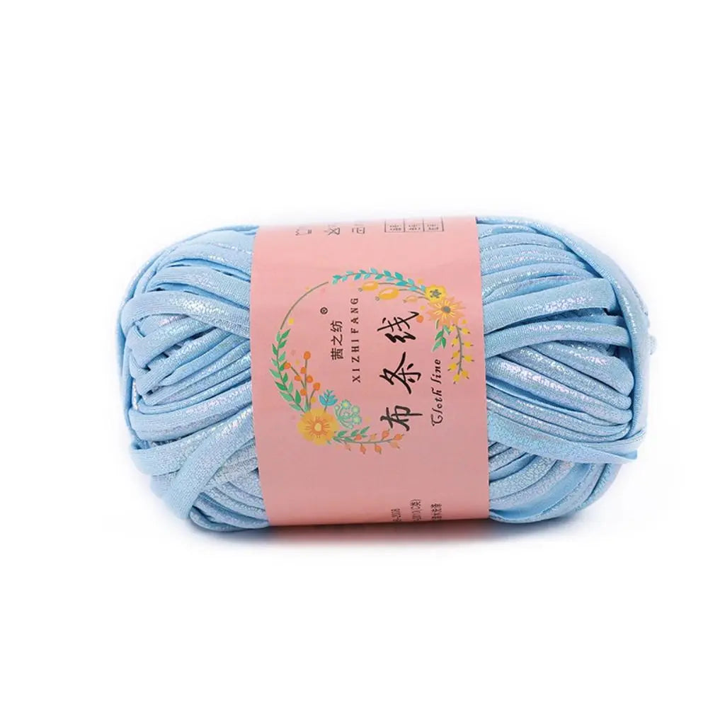 100g Magic Color Shiny Faux Leather Crochet Yarn – DIY Knitting