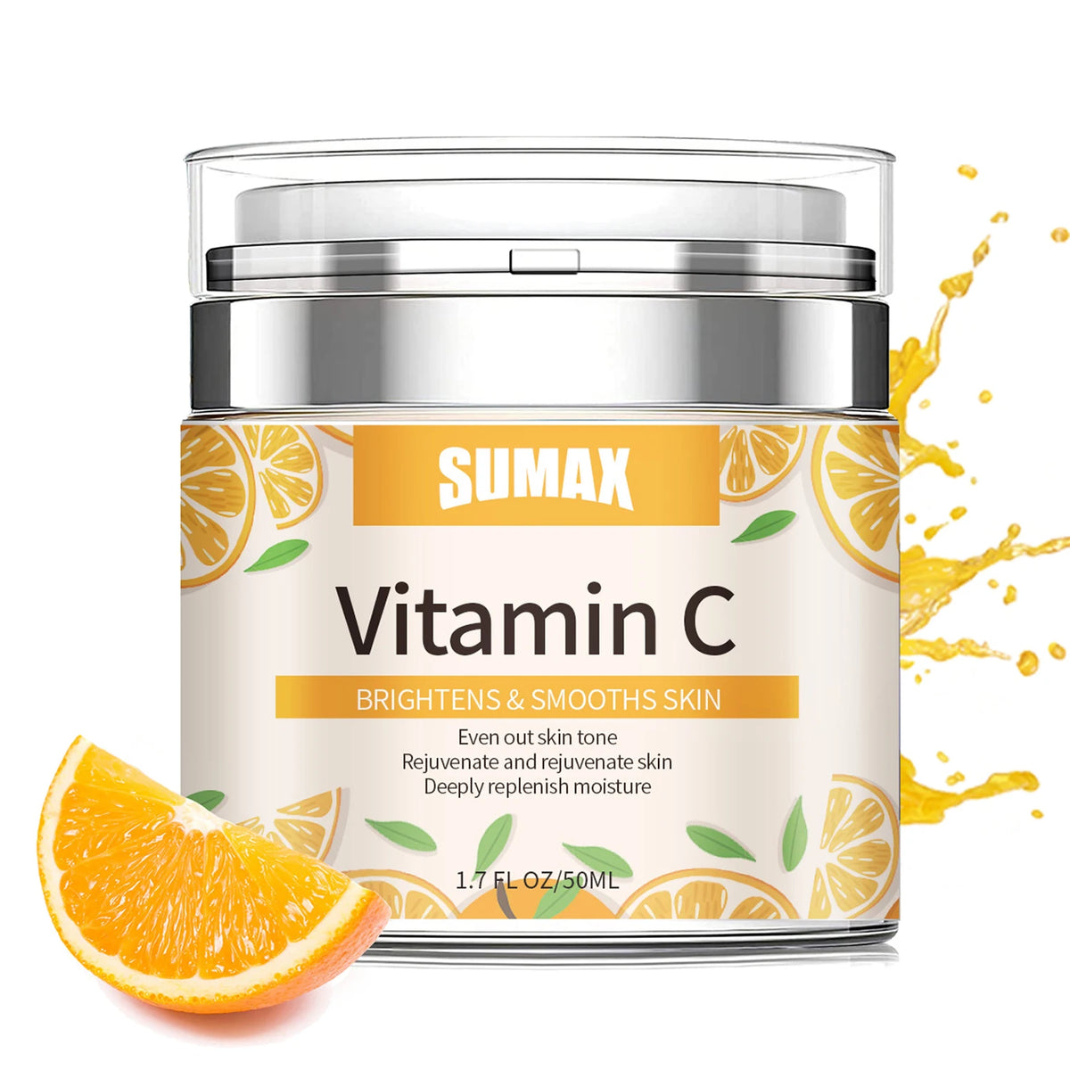 SUMAX Vitamin C Face Cream – Brightening Moisturizer 50ml