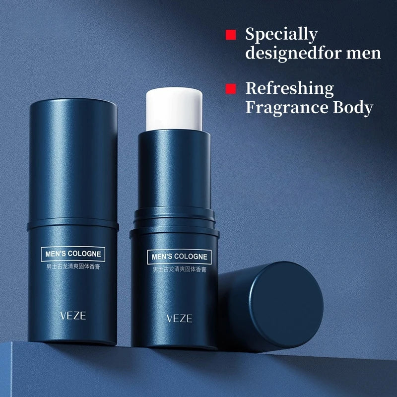 SAMMY Men's Solid Perfume Stick – Light Fresh Scent Travel
