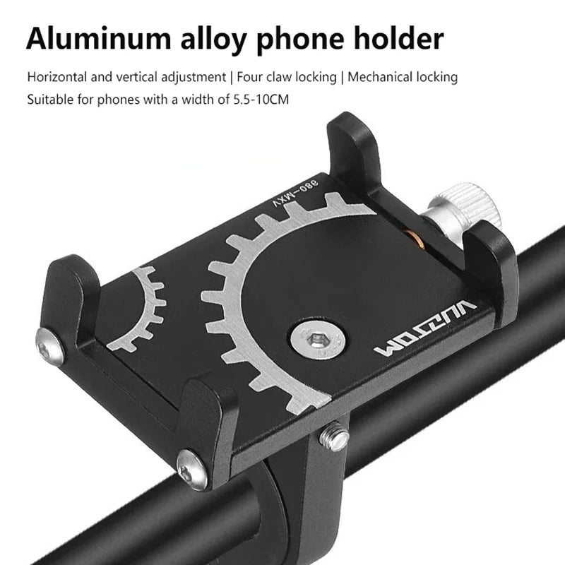 Universal Bike & Motorcycle Handlebar Phone Mount – Metal
