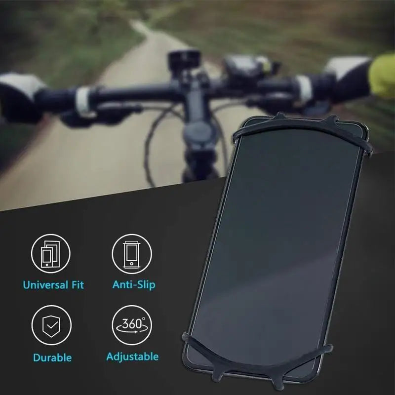 Silicone Bike Phone Mount for Garmin & SRAM | Shockproof