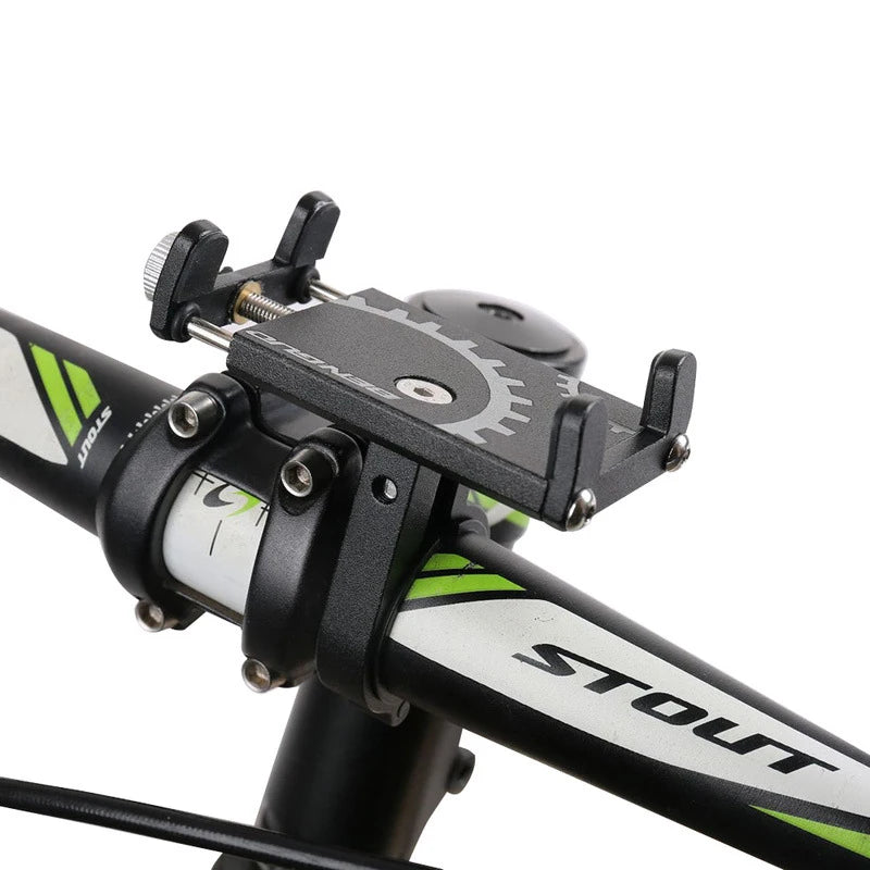Universal Bike Phone Mount – 360° Handlebar Holder | MTB & Moto
