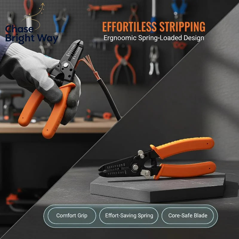 Wire Stripper Plier – Ambidextrous Electrician Hand Tool