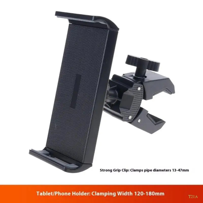 Universal Phone & Tablet Clamp Mount – Fits Devices Up to 11"