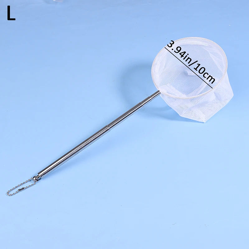 Retractable Stainless Steel Aquarium Fish & Shrimp Net