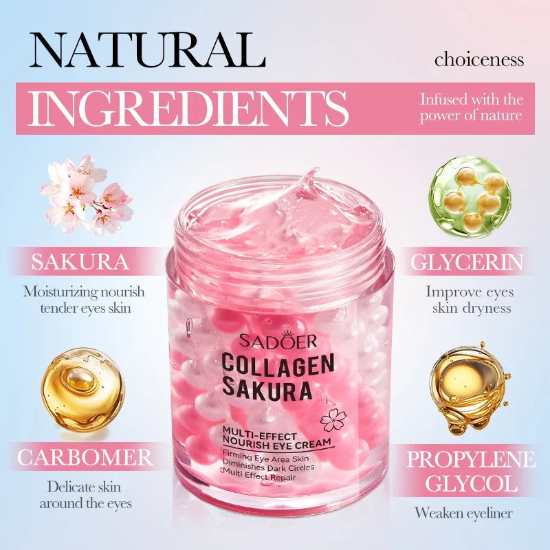 SADOER Sakura Eye Cream – Moisturizing Anti-Aging Eye Care