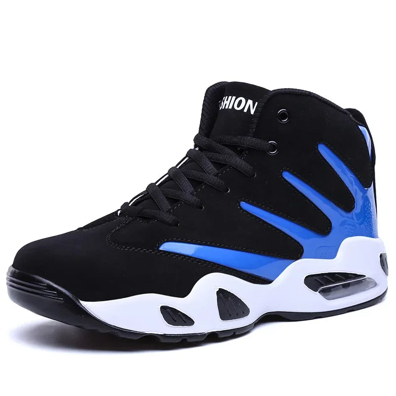 LEDP Men's High Top Sneakers – Breathable Sport Shoes