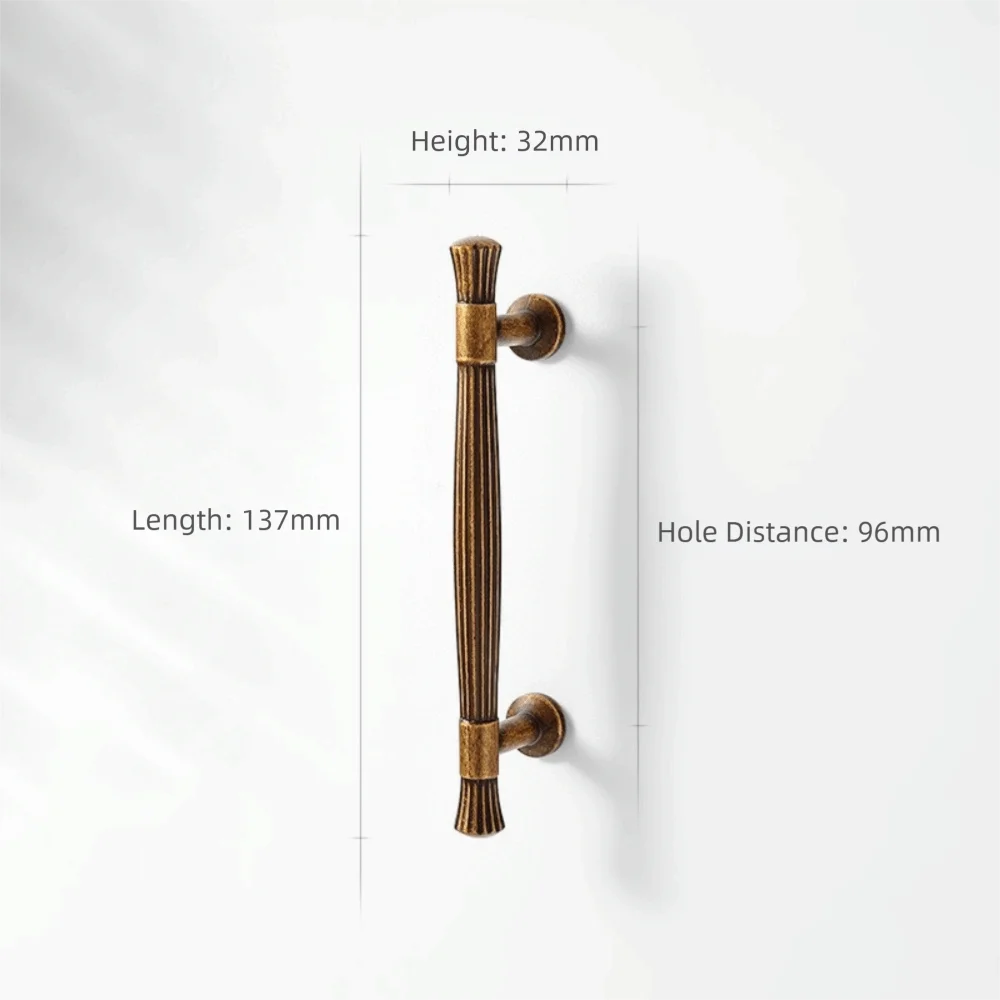 Zinc Alloy Cabinet Pulls – Antique Bronze & Nickel Handles