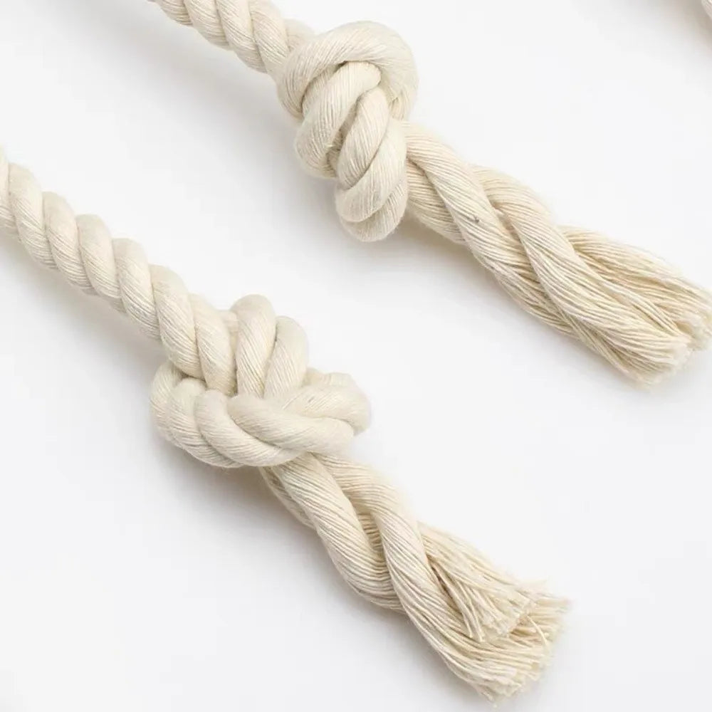 Nordic Cotton Rope Curtain Tiebacks – Woven 80cm Holdbacks