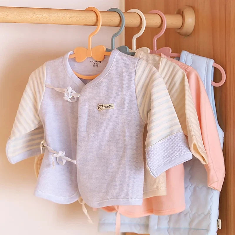 Baby & Kids Plastic Clothes Hangers – Set of 5/10/20 Pcs