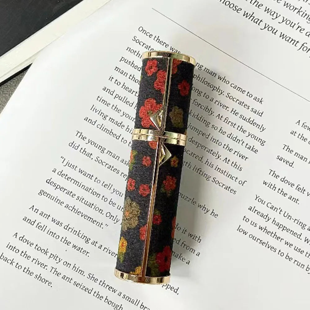 Portable Leather 5ml Perfume Spray Bottle – Ultra-Fine Mist