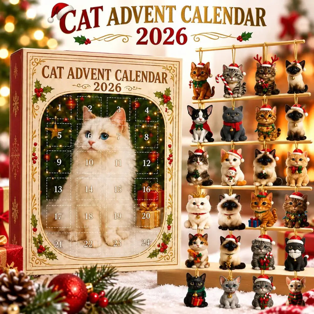 24-Day Dog Advent Calendar 2026 | Christmas Countdown Figurines