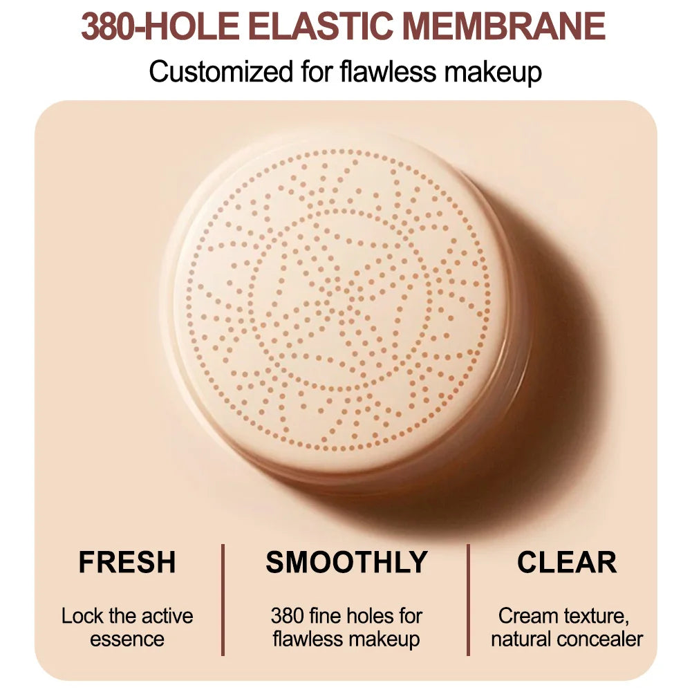 YTRUNS Mushroom Air Cushion BB Cream – Moisturizing Foundation