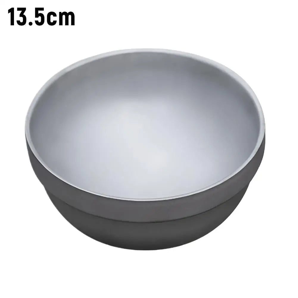 Titanium Alloy Camping Bowl – Ultralight Double Wall Outdoor Bowl