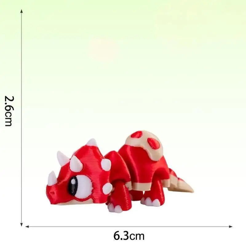 3D Printed Articulated Dinosaur Figure – Movable Joints Toy