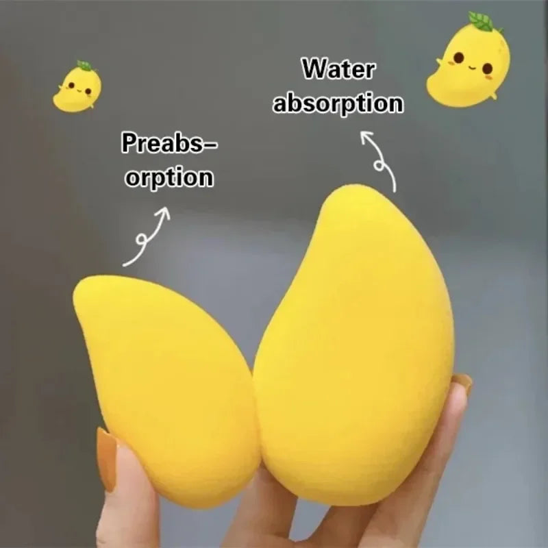 Mango Shape Makeup Sponge – Foundation Blender Puff