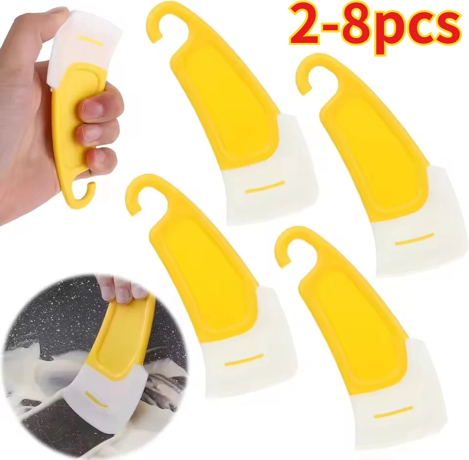 Silicone 3D Printer Resin Vat Cleaning Scrapers – 2/5/8 Pcs