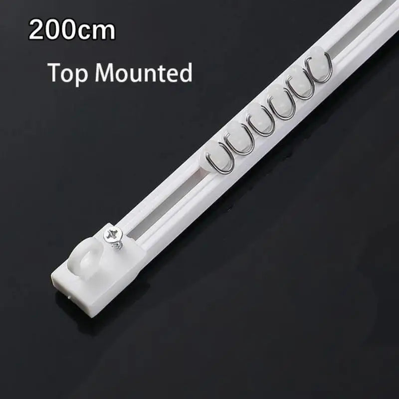Self-Adhesive Curtain Track – No-Drill Nano Silent Sliding Rail