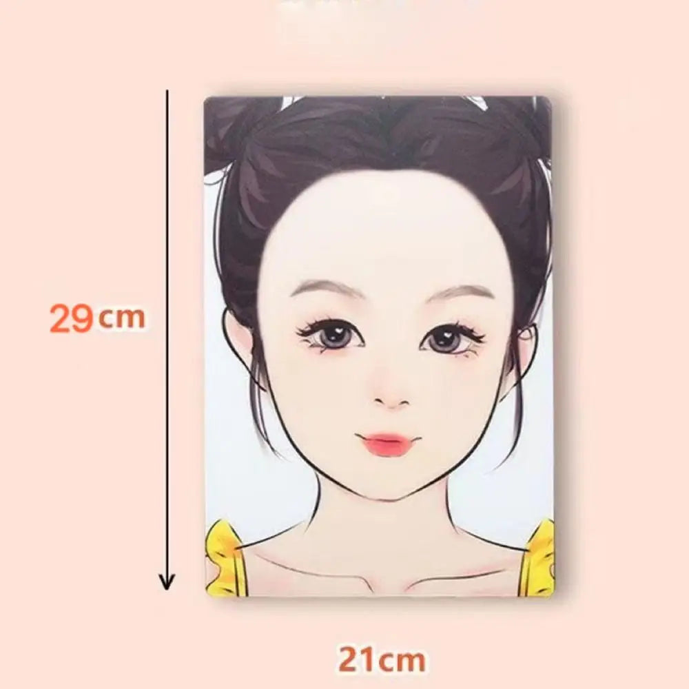 Reusable Face Painting Practice Board – Washable Stencil