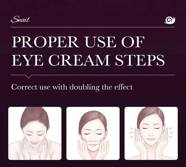 Snail Collagen Eye Cream – Firming & Brightening Eye Care