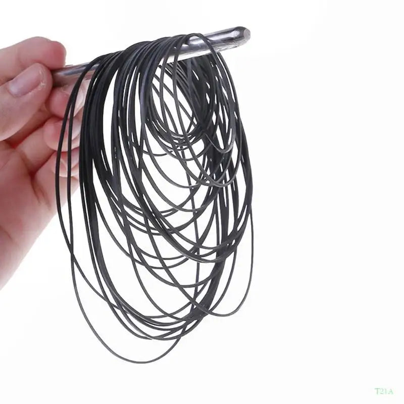 5-Pack 0.6mm Square Rubber Drive Belts – Cassette CD VCR