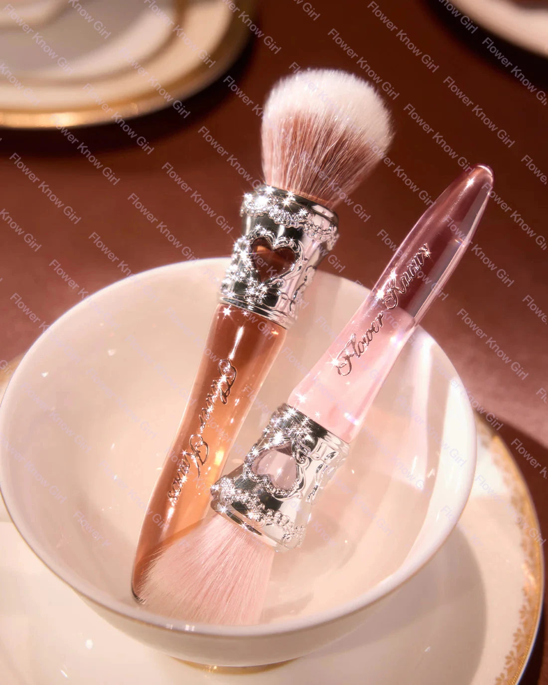 Flower Knows Sweetie Bear Rounded Blush & Powder Brush