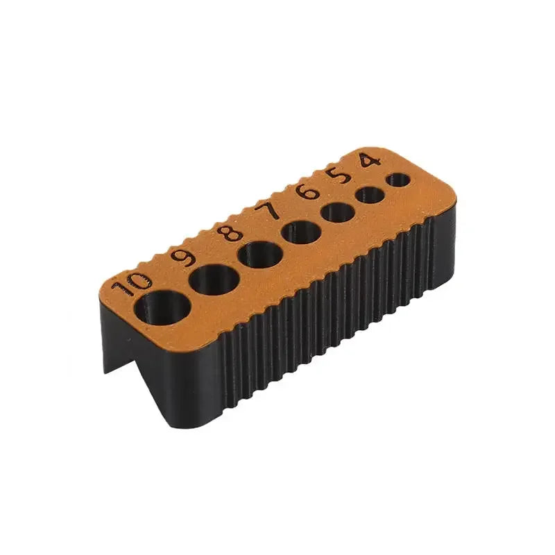 Precision Drill Guide Jig Block | 4–10mm Woodworking Locator