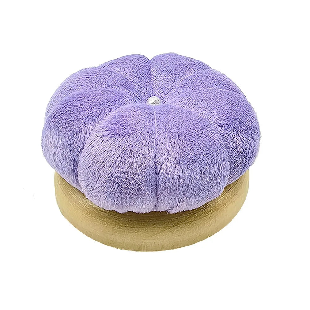 Pumpkin Wrist Pin Cushion – Violet Velvet Sewing Needle Holder