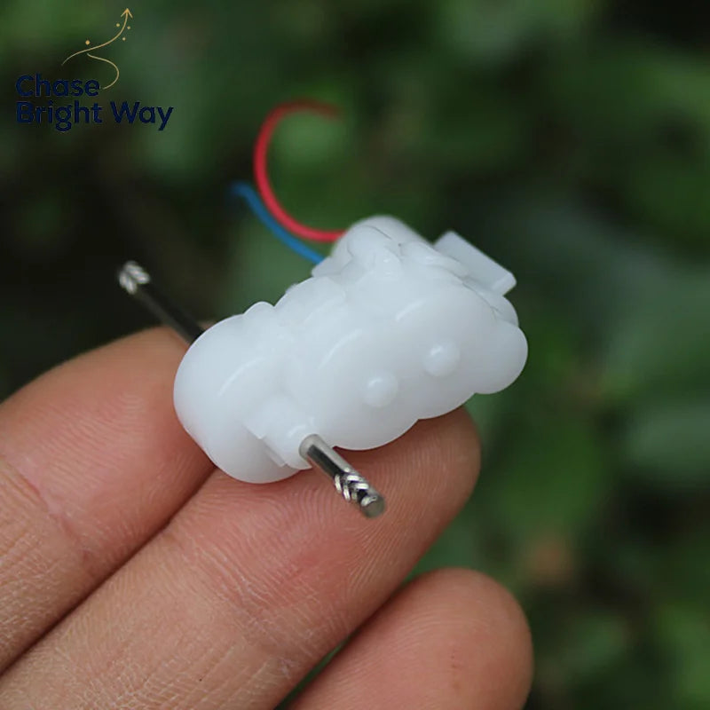 Mini 614 Coreless Gear Motor DC 3.7V 390RPM Dual Shaft DIY
