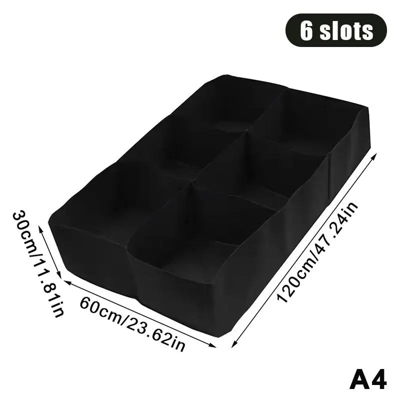 Fabric Raised Garden Bed Grow Bags – 1/2/4/6/8 Holes
