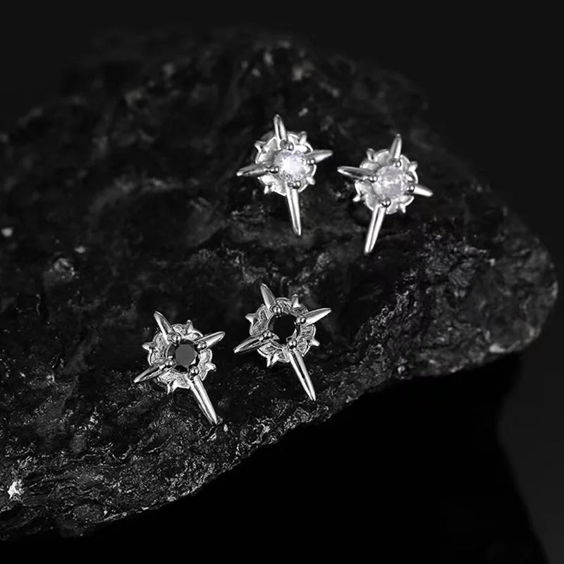 North Star Magnetic Clip-On Earrings | No Piercing Studs